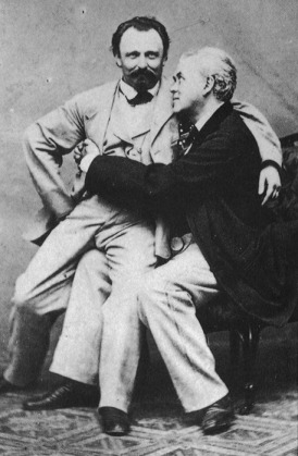 Two men 1894  via Tuscon Gay Museum