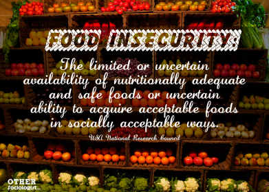 Food Insecurity - The Other Sociologist