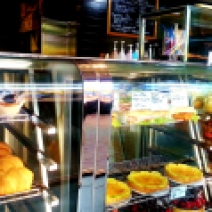 Croissants, tarts and cakes at Dobbinsons Bakery Cafe