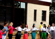 Dancers at the Bosnia and Herzegovina Embassy, Canberra, for Windows to the World Festival