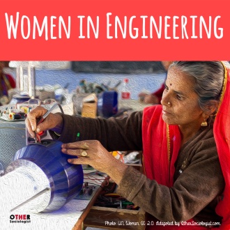 Indian woman solar engineer working